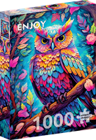 Dazzling Owl Puzzel (1000 stukjes)