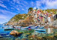Riomaggiore - Cinque Terre, Italien Puzzel (1000 stukjes)-2
