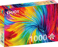 Colorful Paint Swirl Puzzel (1000 stukjes)