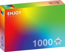 Colorful Rainbow Gradient Puzzel (1000 stukjes)