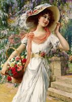 Emile Vernon - Der Blumengarten Puzzel (1000 stukjes)-2