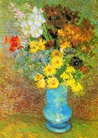 Vincent Van Gogh - Vaas met Madeliefjes en Anemonen Puzzel (1000 stukjes)-2