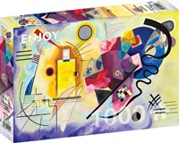 Wassily Kandinsky - Geel Rood Blauw Puzzel (1000 stukjes)