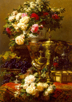 Jean-Baptiste Robie - Flowers and Fruit Puzzel (1000 stukjes)-2