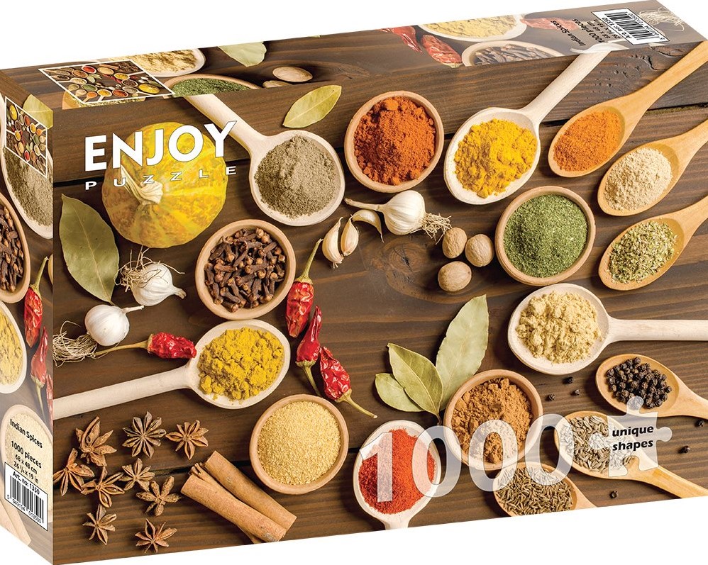 Indian Spices Puzzel (1000 stukjes) kopen bij Spellenrijk.nl
