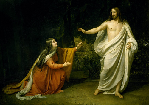 Alexander Ivanov: Christ's Appearance to Mary Magdalene after the Resurrection Puzzel (1000 stukjes)-2