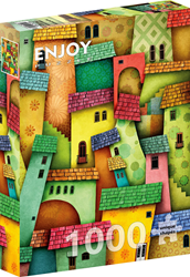 Joyful Houses Puzzel (1000 stukjes)