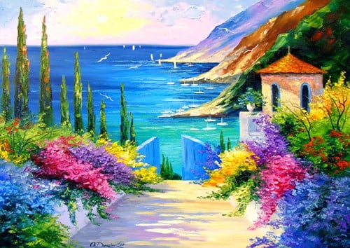 Sunny Morning Puzzel (1000 stukjes)-2