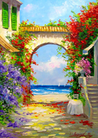 At the Sea Shore Puzzel (1000 stukjes)-2