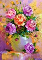 Bouquet of Roses Puzzel (1000 stukjes)-2