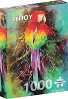 Colorful Parrot Puzzel (1000 stukjes)