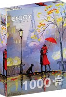 Rainy Day in Paris Puzzel (1000 stukjes)