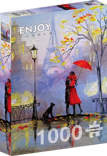 Rainy Day in Paris Puzzel (1000 stukjes)