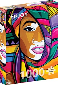 Afbeelding van het spel African Beauty Puzzel (1000 stukjes)