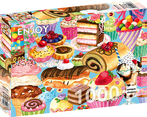 Sweet Treats Puzzel (1000 stukjes)