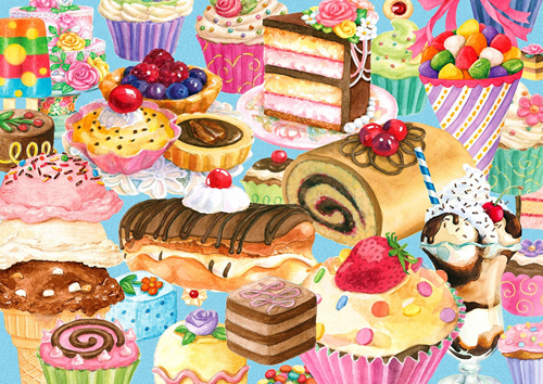 Sweet Treats Puzzel (1000 stukjes)-2