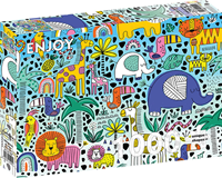 Doodle Safari Puzzel (1000 stukjes)
