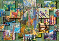 Woodland Collage Puzzel (1000 stukjes)-2