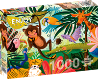In the Jungle Puzzel (1000 stukjes)