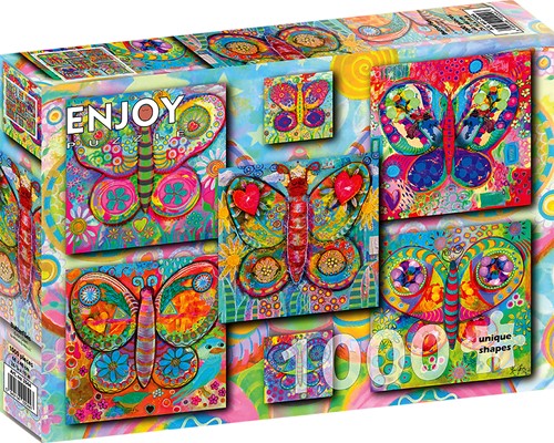 Butterflies Puzzel (1000 stukjes)