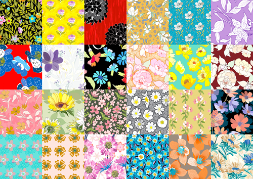 Floral Patterns Puzzel (1000 stukjes)-2