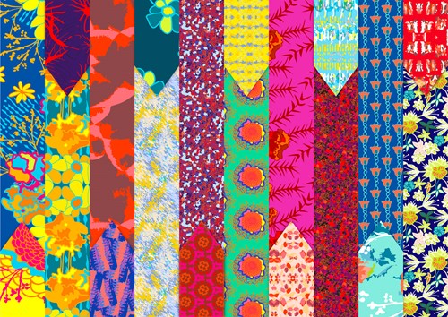 Designer Patterns 1 Puzzel (1000 stukjes)-2