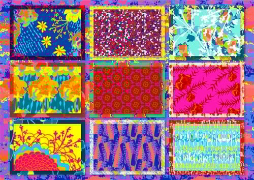 Designer Patterns 5 Puzzel (1000 stukjes)-2