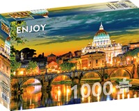 Saint Peter's Basilica - Vatican Puzzel (1000 stukjes)