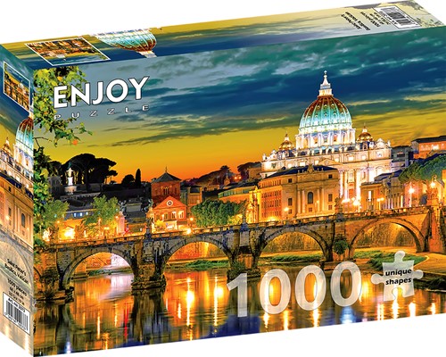 Saint Peter's Basilica - Vatican Puzzel (1000 stukjes)