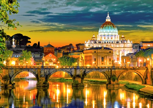 Saint Peter's Basilica - Vatican Puzzel (1000 stukjes)-2