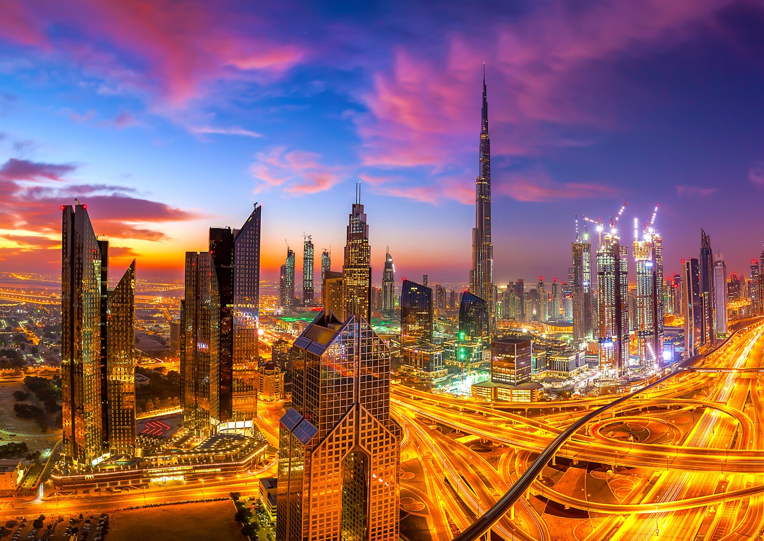 Morning Over Dubai Downtown Puzzel (1000 stukjes) - kopen bij
