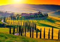Tuscany Sunset Puzzel (1000 stukjes)-2