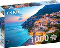 Positano at Dusk, Italy Puzzel (1000 stukjes)