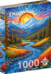 Sunrise Landscape Puzzel (1000 stukjes)