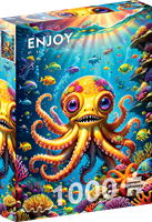 Cute Octopus Puzzel (1000 stukjes)
