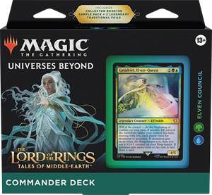 Wizards of The Coast Magic The Gathering - LOTR Tales Of Middle Earth Commander Elven Council