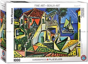 Thumbnail van een extra afbeelding van het spel Mediterranean Landscape - Pablo Picasso Puzzel (1000 stukjes)