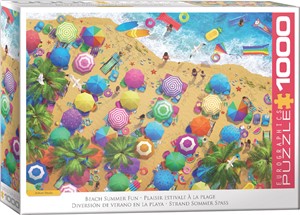 Afbeelding van het spelletje Beach Summer Fun Puzzel (1000 stukjes)
