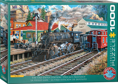 Het Oude 'Riverdale' Station Puzzel (1000 stukjes)