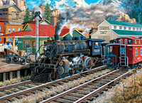 Het Oude 'Riverdale' Station Puzzel (1000 stukjes)-2
