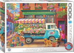 De Bloemenkar Puzzel (1000 stukjes)