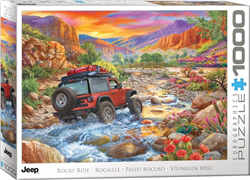 Jeep - Rocky Ride by C.Bigelow Puzzel (1000 stukjes)