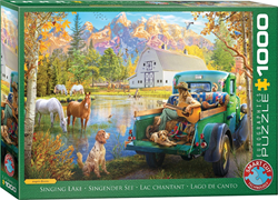 Zingend bij een Meertje Puzzel (1000 stukjes)
