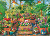 Glazen Tuin Serre Puzzel (1000 stukjes)-2