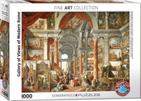Galerij met Uitzichten op het Moderne Rome Puzzel (1000 stukjes)