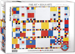 Piet Mondrian – Victory Boogie Woogie Puzzel (1000 stukjes)