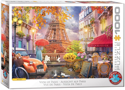 Kateryna - View of Paris Puzzel (1000 stukjes)