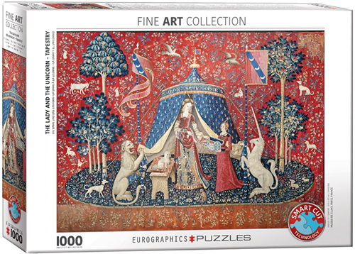 The Lady and the Unicorn Puzzel (1000 stukjes)