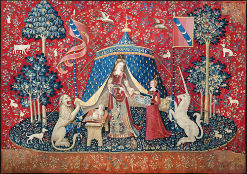 The Lady and the Unicorn Puzzel (1000 stukjes)-2