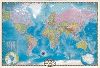 Map of the World Puzzel (2000 stukjes)-2